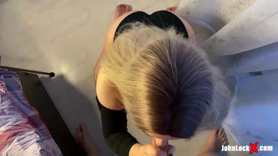 Tóc đỏ bú liếm và chết tiệt lên, nhận được Hãy trên cô ấy đít